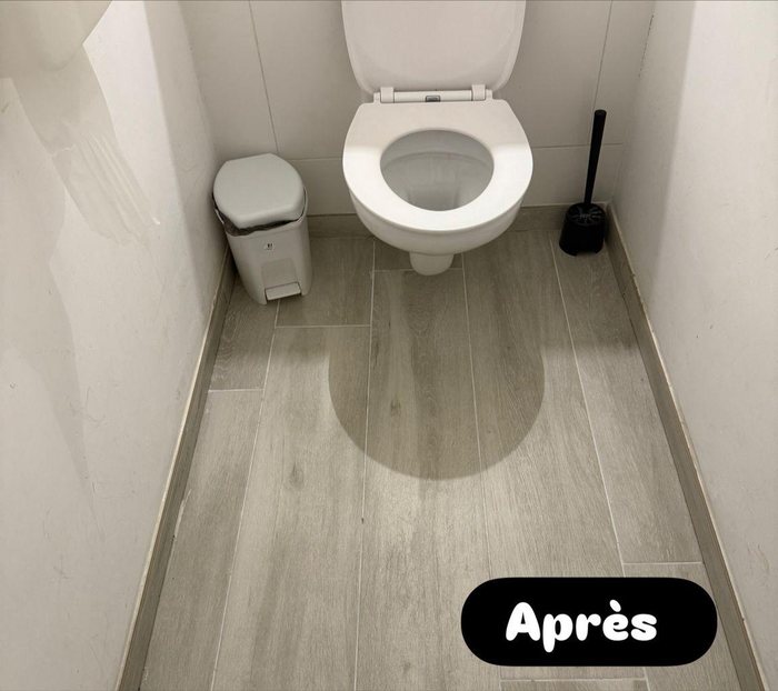 Sanitaire après intervention ZELO Services